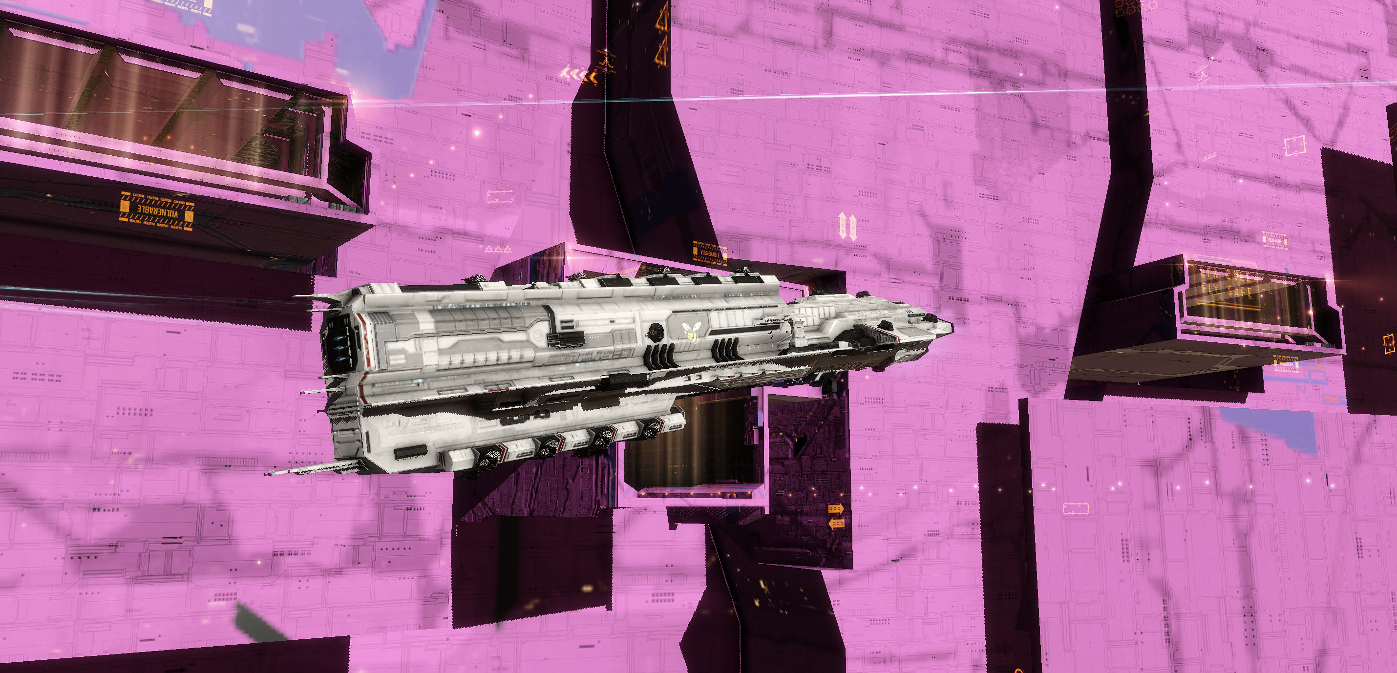 Rokh at the Pink Keepstar | EVE Online Pictures